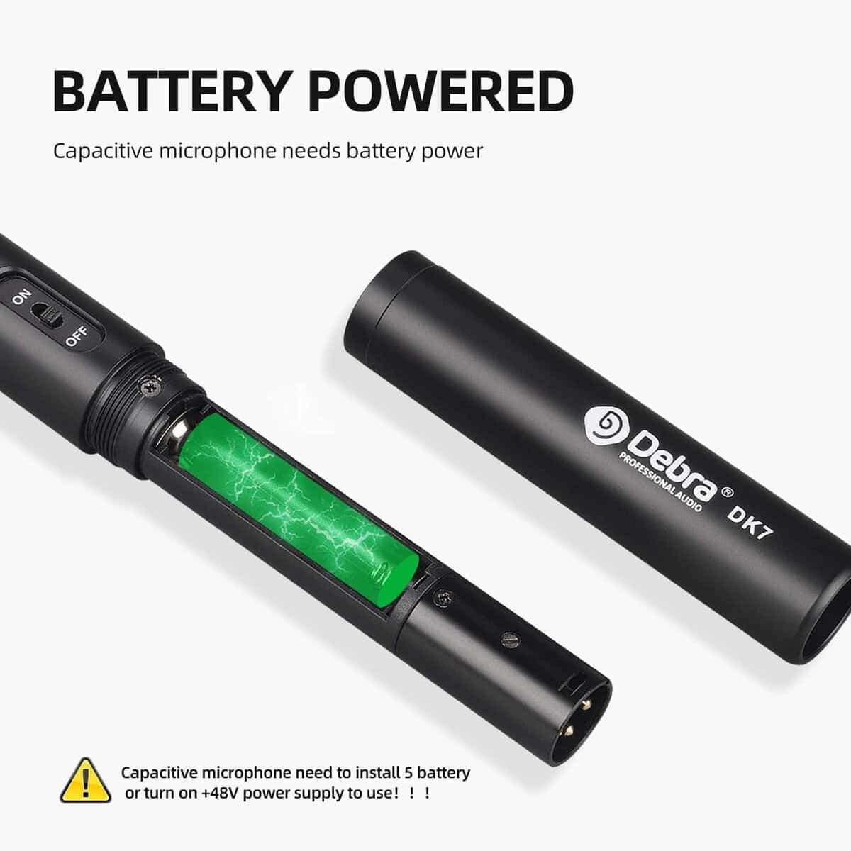 D Debra DK7 Pro Kit de Micrófono de Tambor con Cable de 7 - Imagen 5