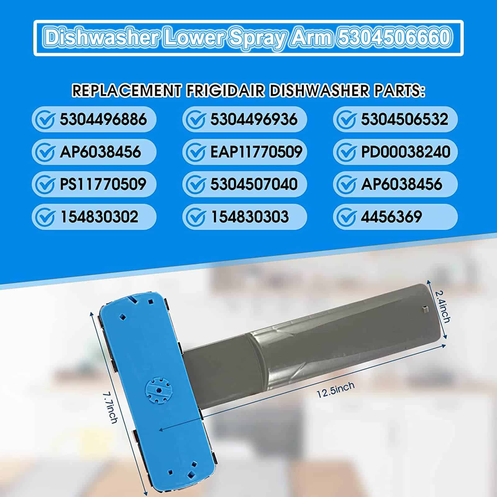 Actualización 5304506660 Brazo de lavado inferior para - Imagen 3