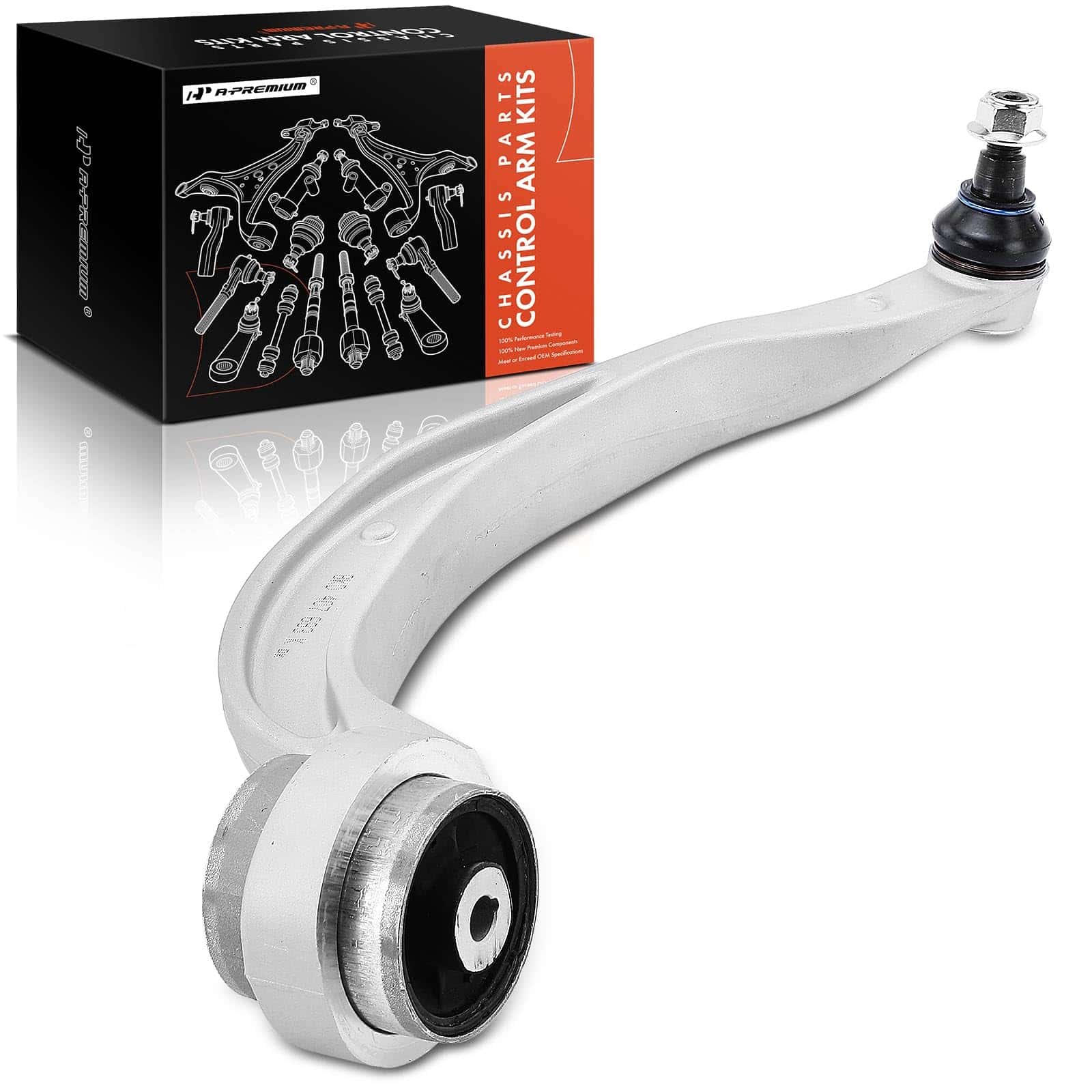 Brazo de control inferior trasero delantero A-Premium, con