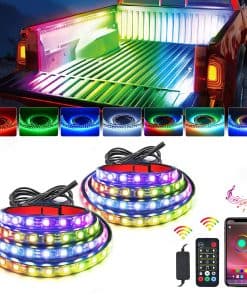 Tira de luces LED RGB-IC para cama de camión Nilight para