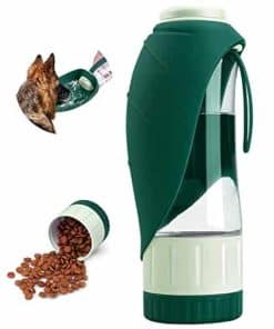 TIOVERY Botella de Agua para Perros Dispensador para