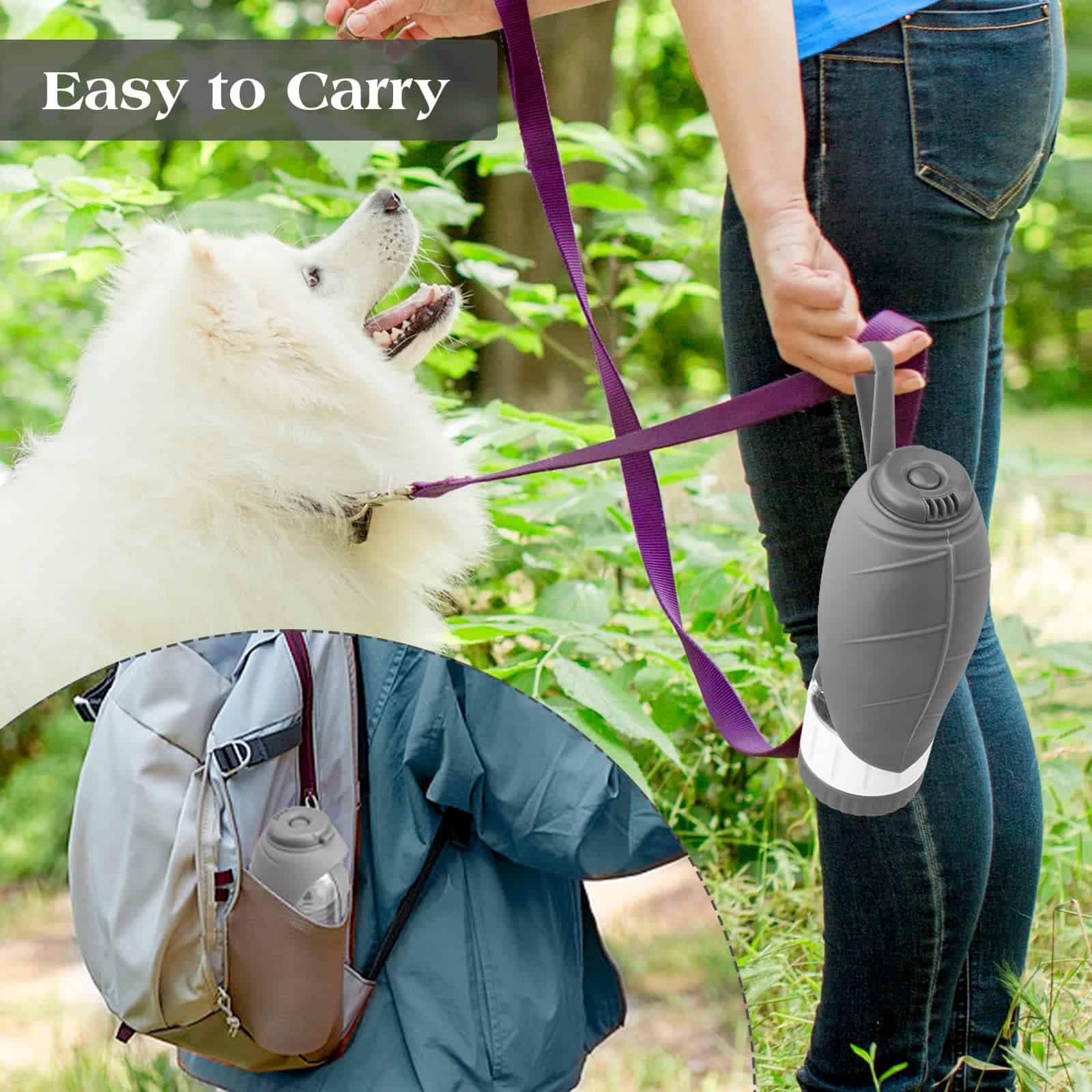 TIOVERY Botella Dispensadora de Agua para Perros para - Imagen 8