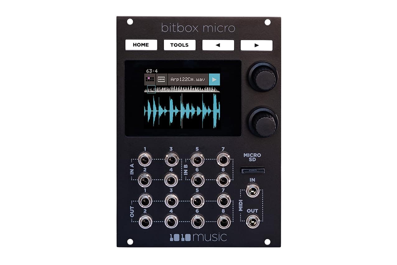 1010music Bitbox Micro Eurorack Compact Sampler con