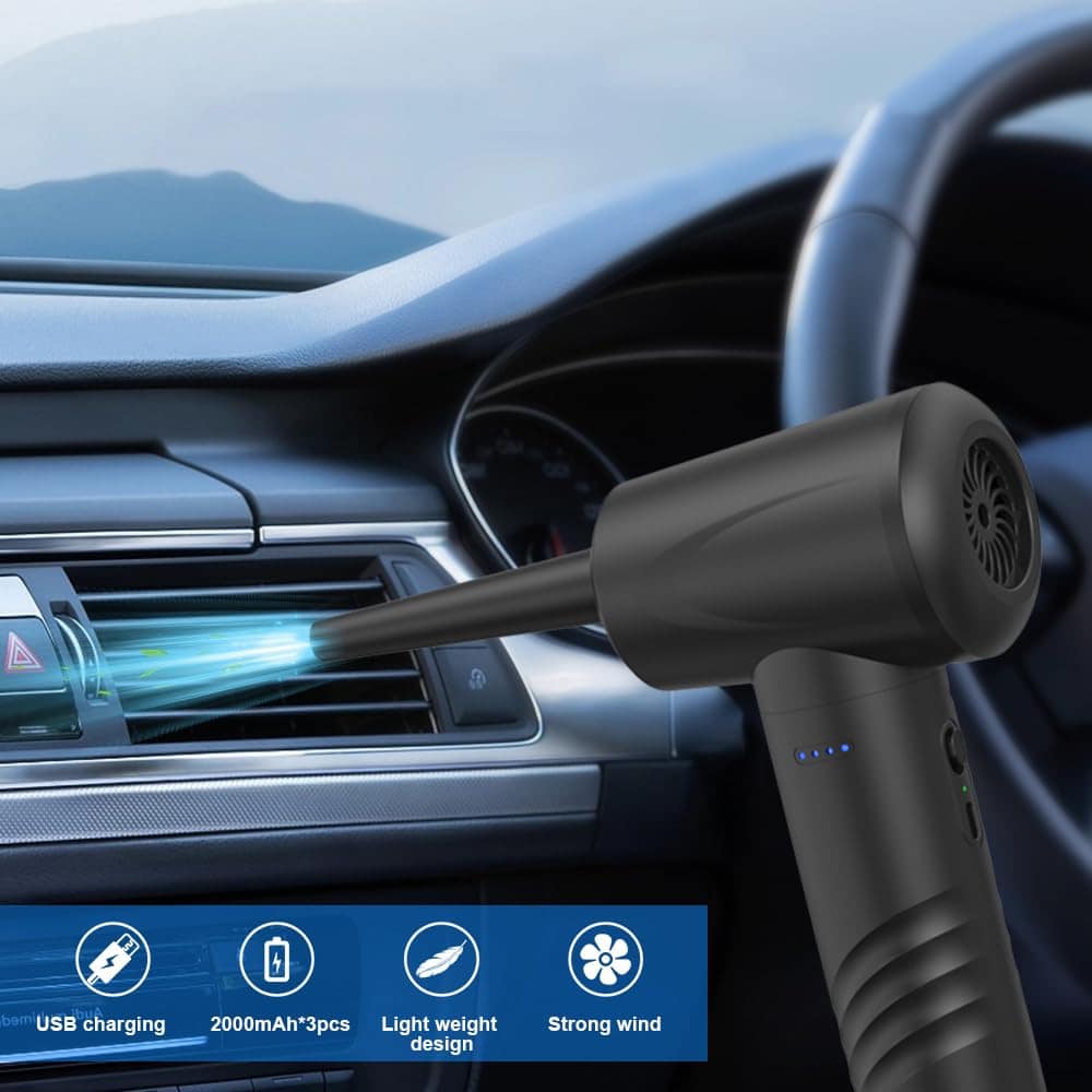 SCOTEEP Soplador de Aire Comprimido, Bomba de Aire - Imagen 5