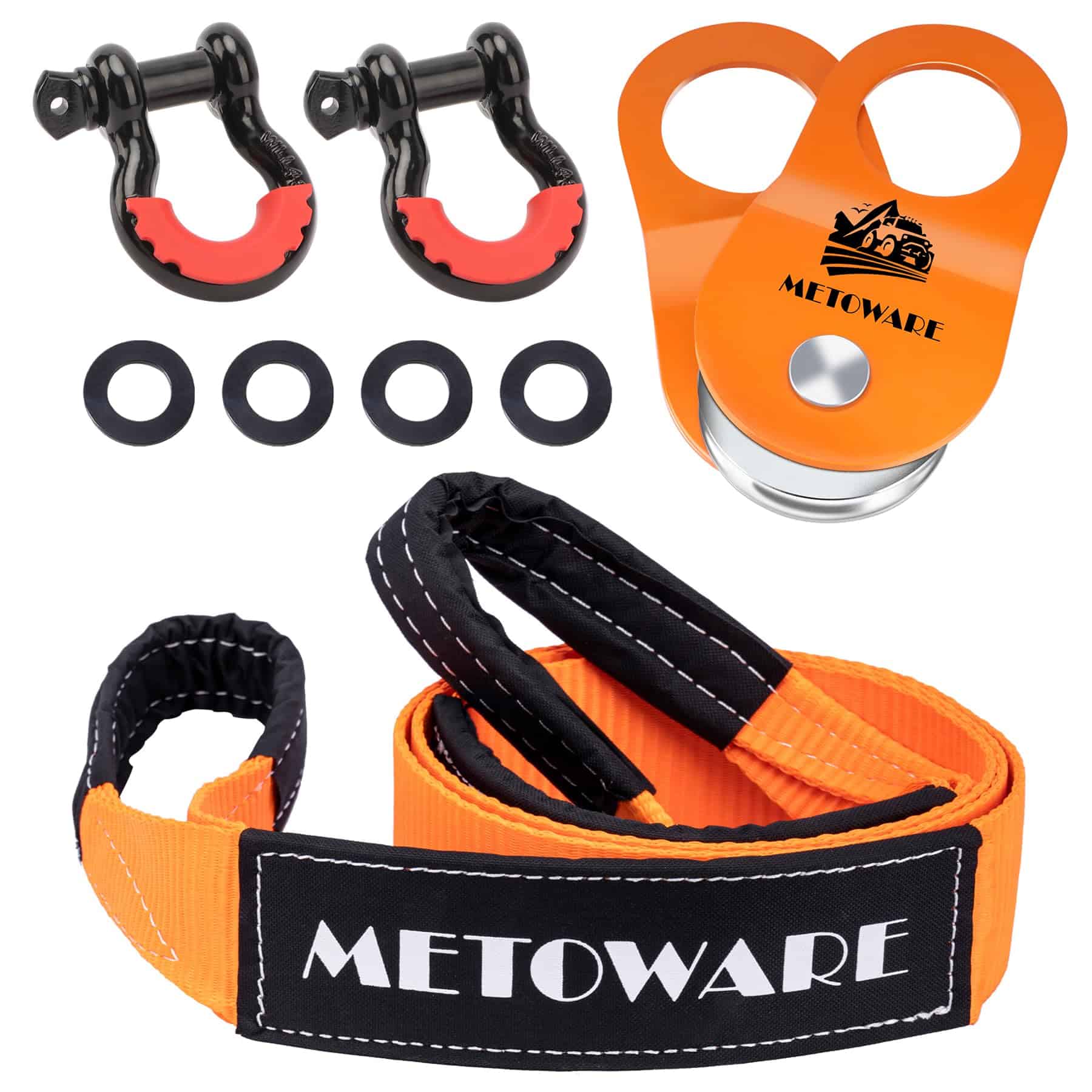 Kit de Recuperación Todo Terreno METOWARE - Polea de