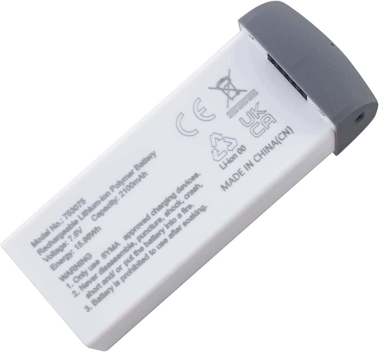 Accesorios 2PCS Batería de Litio de 7.6V 2100mAh para SYMA - Imagen 6