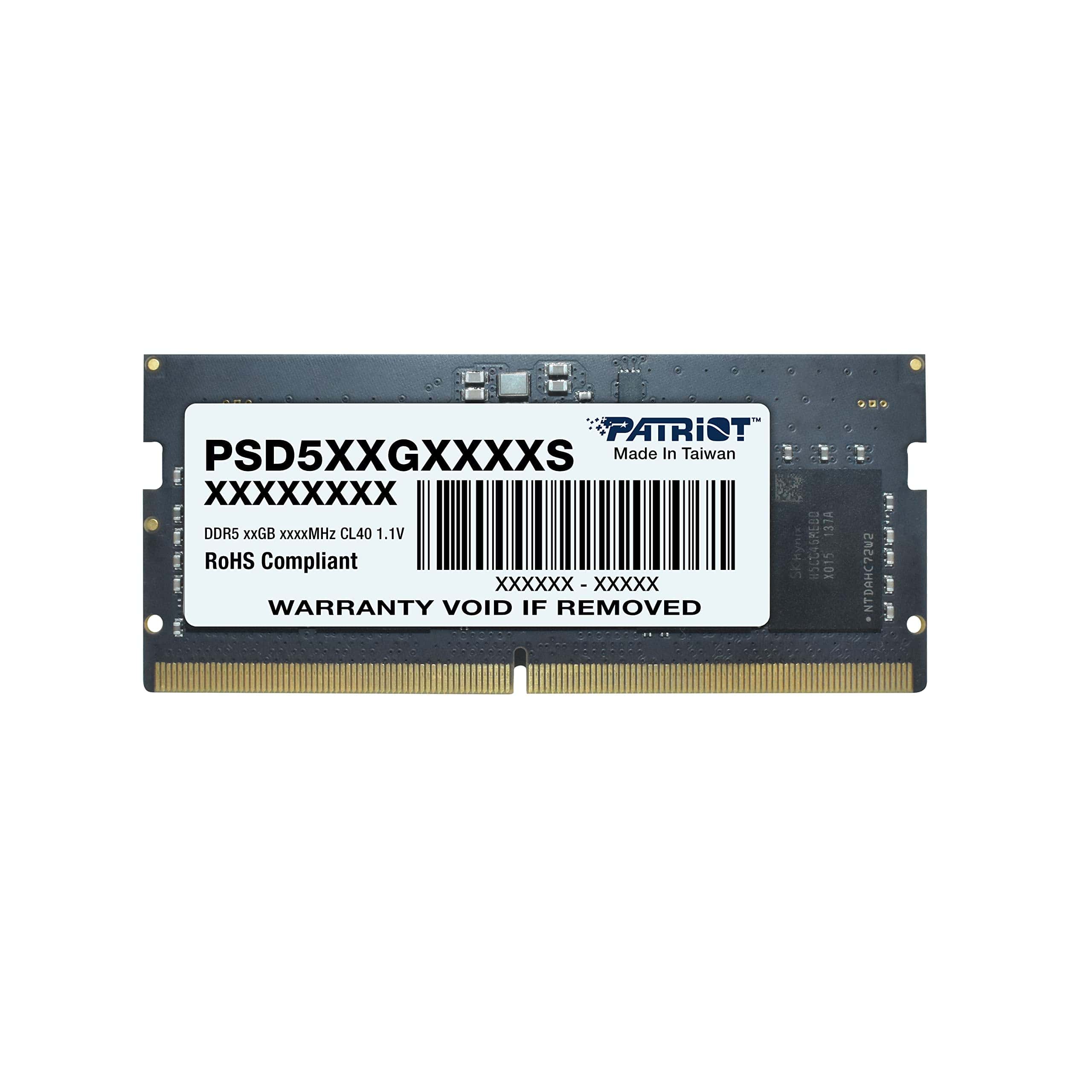 Memoria Patriot Signature Line DDR5 16GB (1 x 16GB) 5600MHz