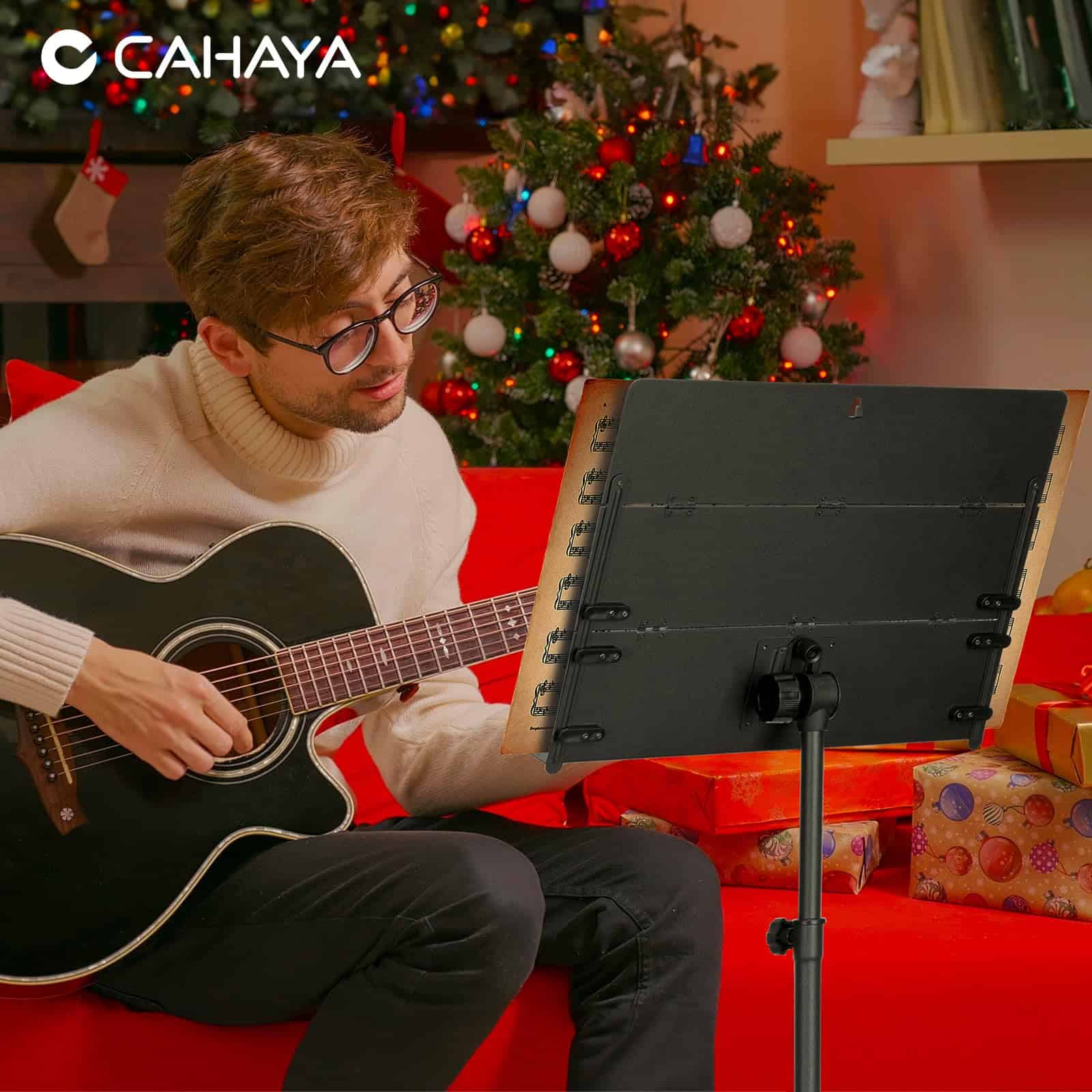 Soporte de partituras plegable CAHAYA con panel tríptico - Imagen 8