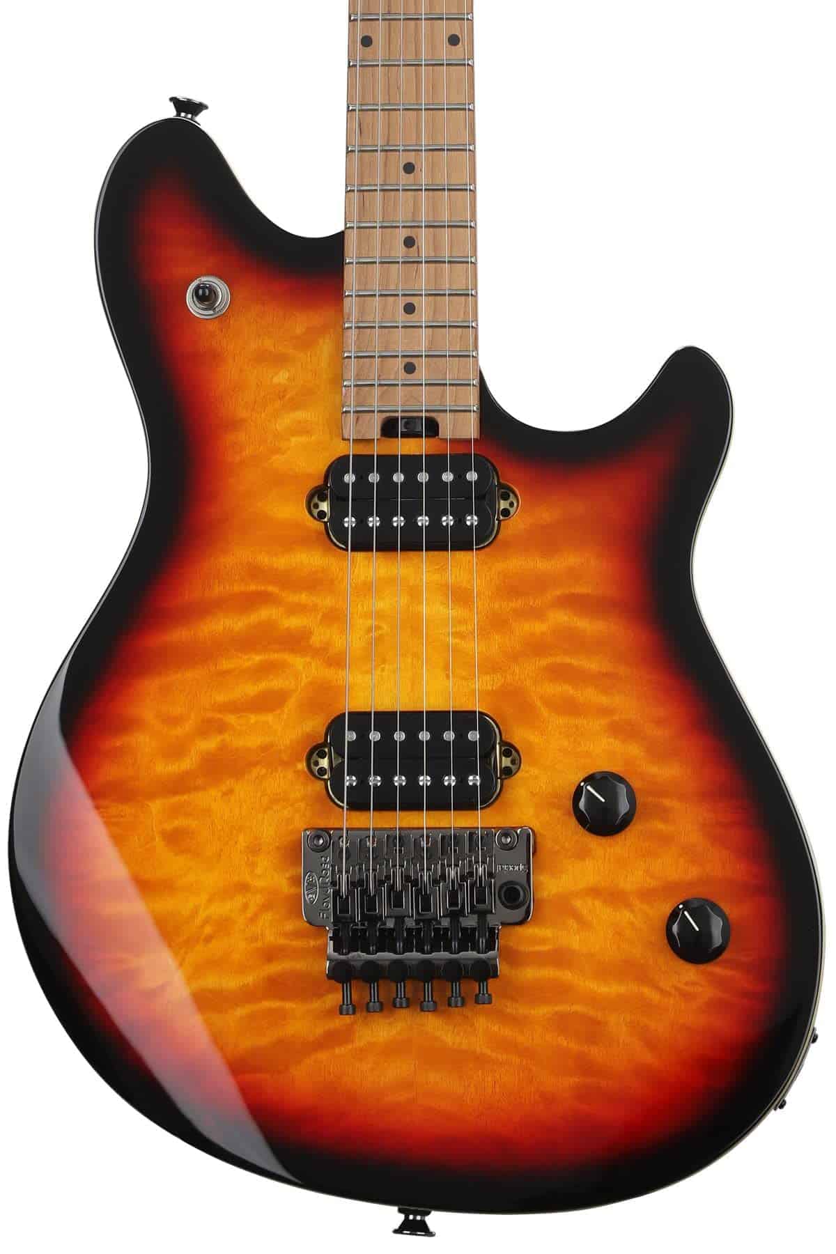 Guitarra eléctrica EVH Wolfgang WG Standard QM de 6 cuerdas