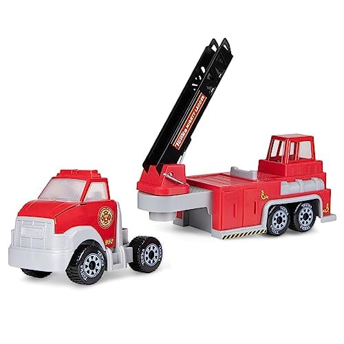 Camión de Bomberos Tonka Steel Classics Hook N� Ladder - - Imagen 4