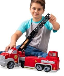 Camión de Bomberos Tonka Steel Classics Hook N� Ladder -