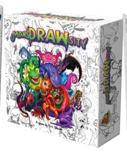 MonsDRAWsity Juego de Mesa Edición Deluxe: Juego Base,