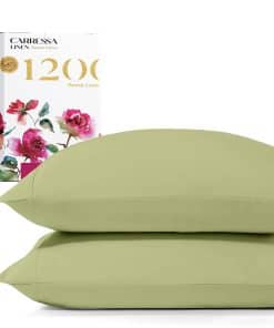 Funda de Almohada de Lujo de Lino Carressa 100% Algodón