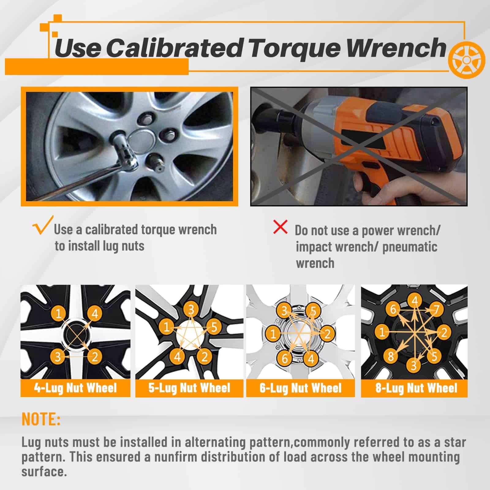 MIKKUPPA OEM Tuercas de Rueda M14x1.5 - Repuesto para - Imagen 6