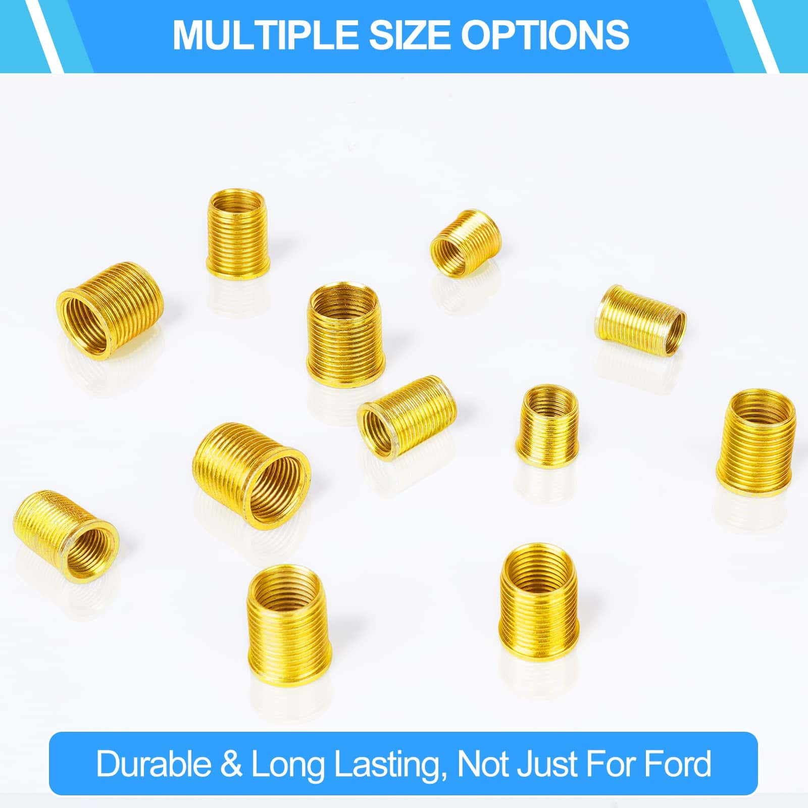 Kit de Reparación de Rosca de Bujía de 28 Piezas, Grifo y - Imagen 5