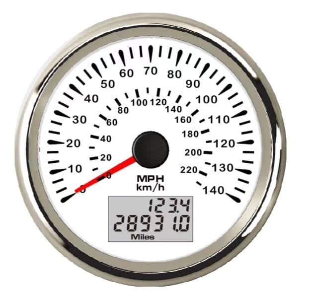 DunkTeam Velocímetro GPS Universal 85mm LED Luz de Fondo - Imagen 6