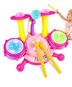 Set de Batería para Niños Pequeños de 1-3 años, Juguetes de