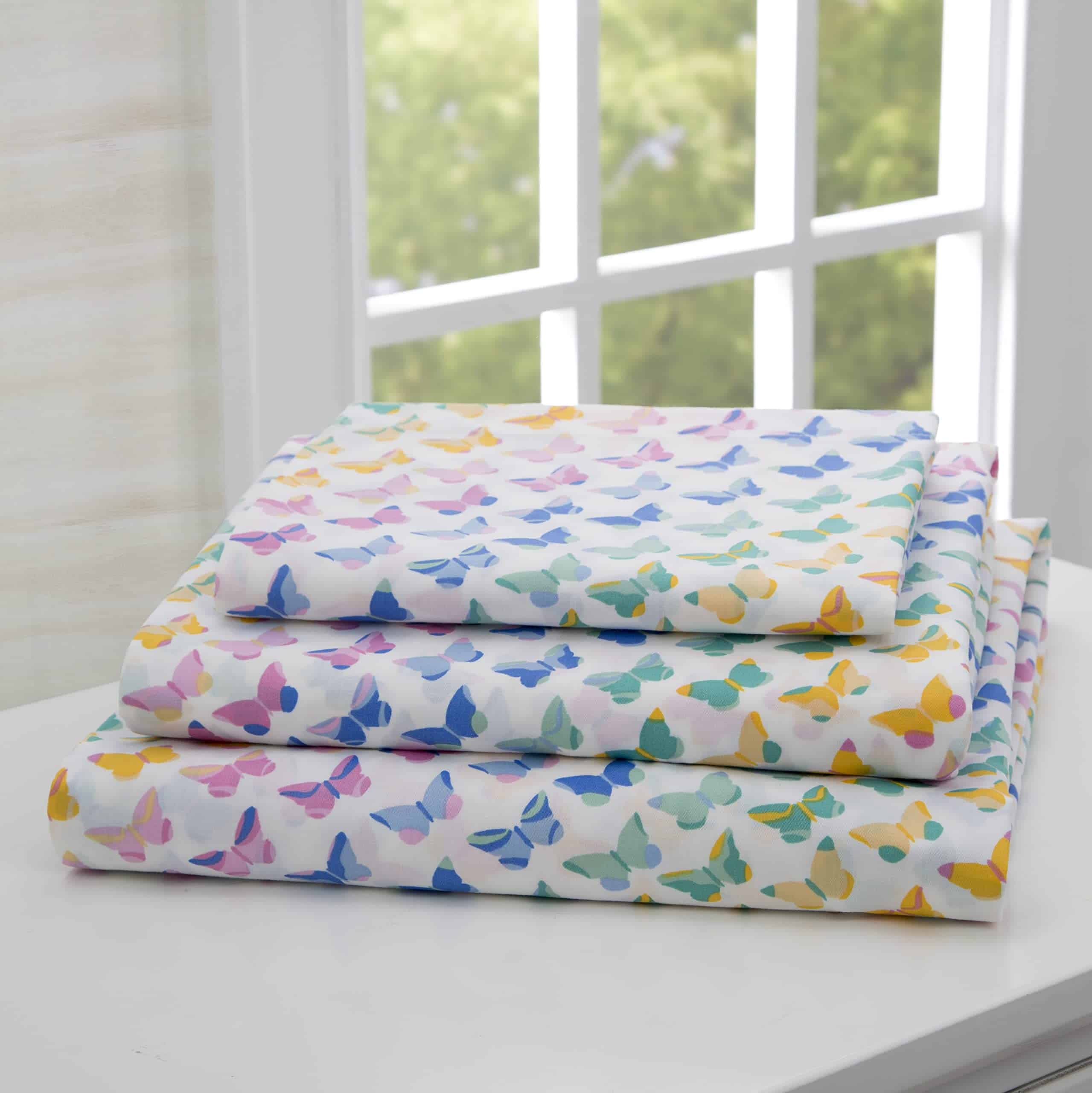 Juego de sábanas Delta Children de 3 -Mariposas