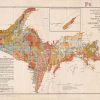 Rompecabezas de 1000 piezas para adultos - Mapa de 1911 de
