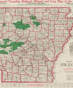 Rompecabezas de 1000 Piezas para Adultos - Mapa 1919 de