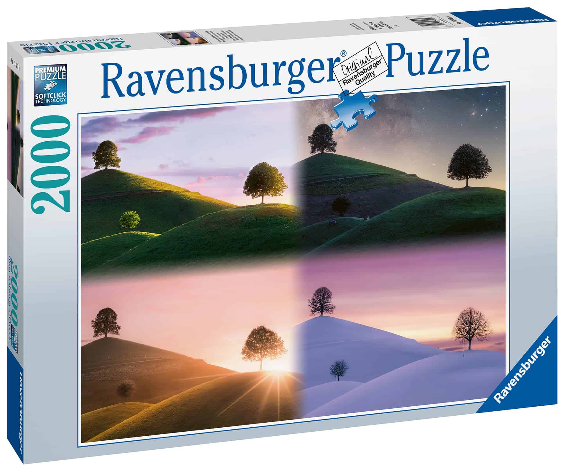 Rompecabezas Ravensburger 17443 Árboles y Montañas - Imagen 6