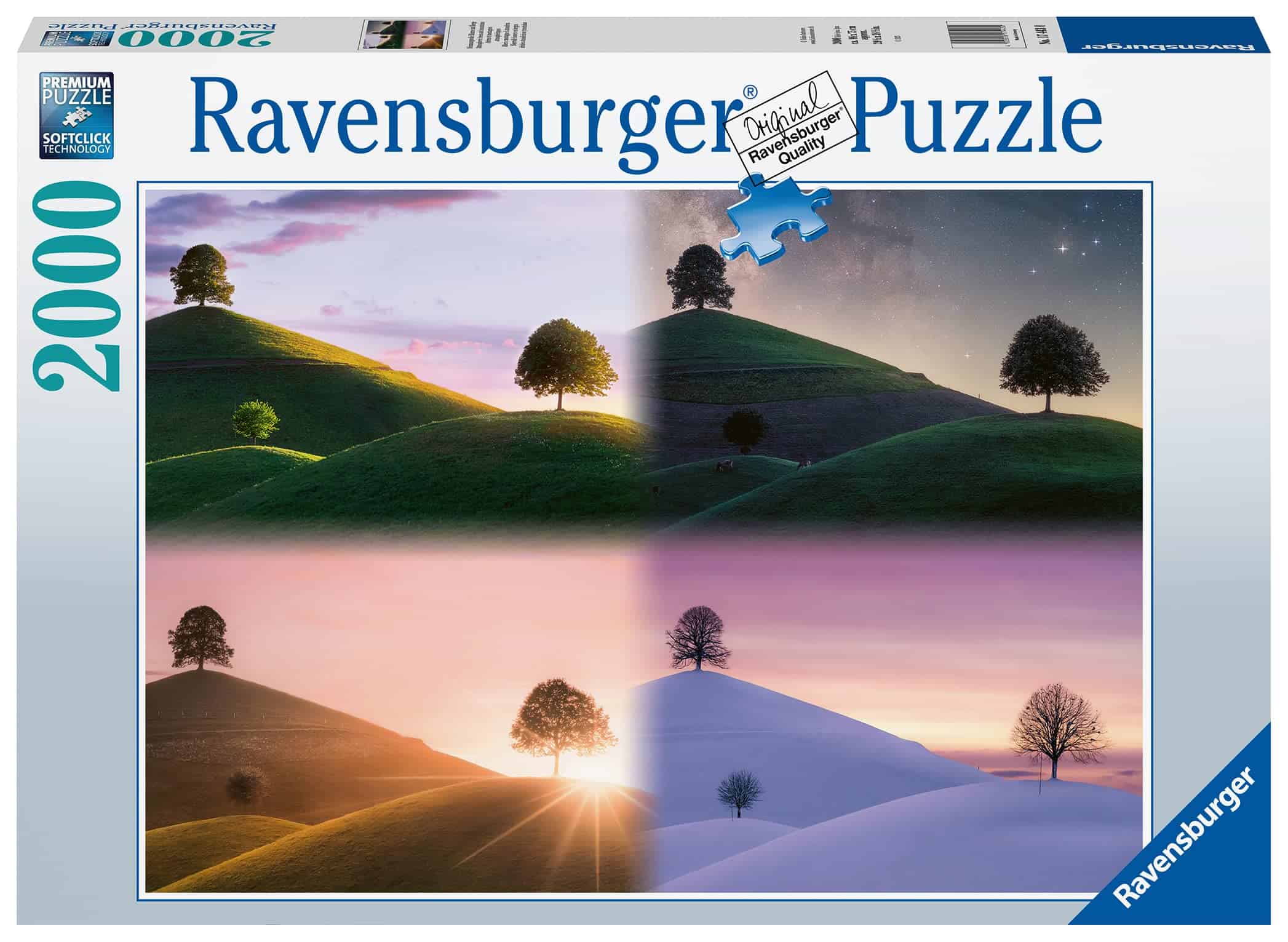 Rompecabezas Ravensburger 17443 Árboles y Montañas