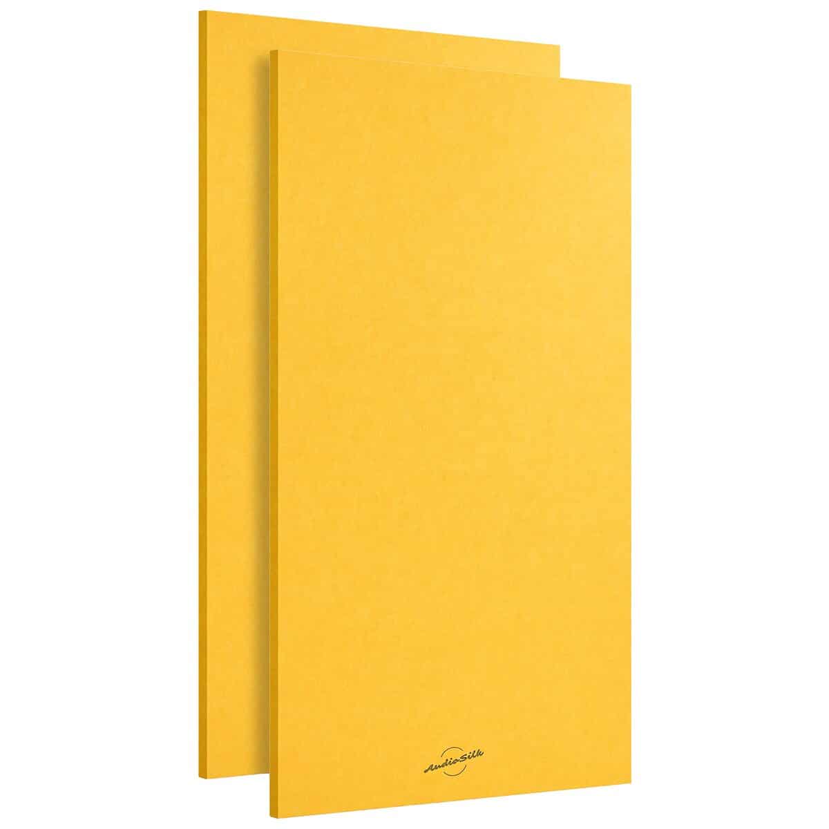 Paneles Acústicos AudioSilk, Paquete de 2, -Amarillo