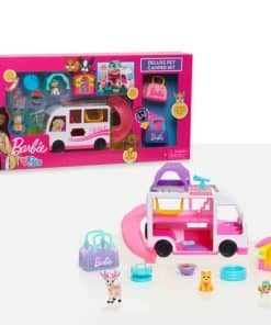 Set de Barbie de Lujo para Mascotas con Casa Rodante,