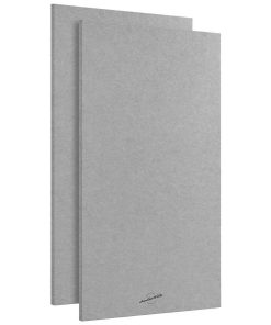 Paneles Acústicos AudioSilk, Paquete de 2, -Gris Medio