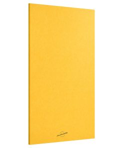 Panel Acústico AudioSilk, Grande, 46" x 23", Amarillo