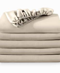 Conjunto de 5 sábanas ajustadas Bare Home Queen - Premium