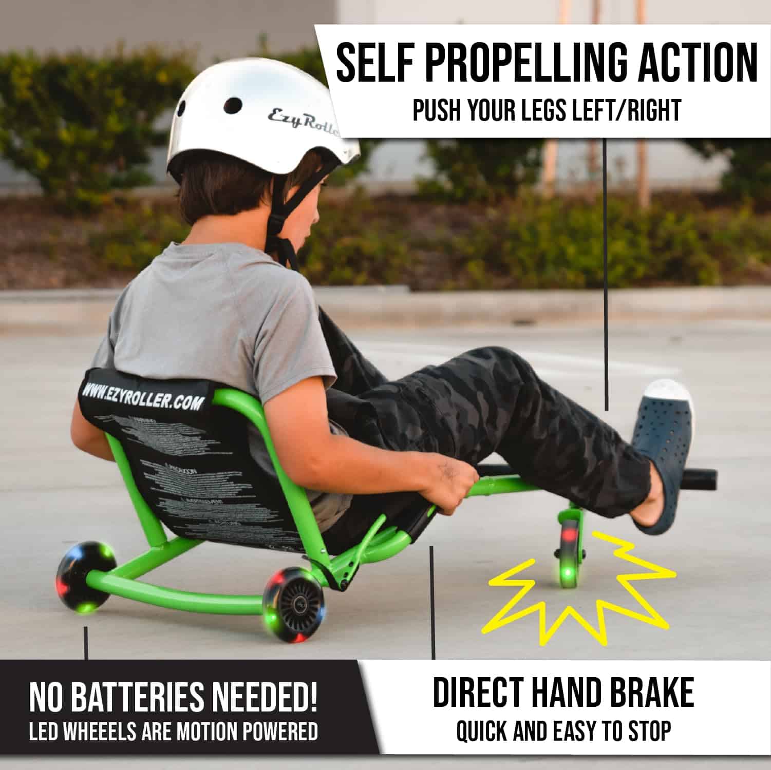 EzyRoller Classic Patineta para Niños Edades 4+ LED Edición - Imagen 5