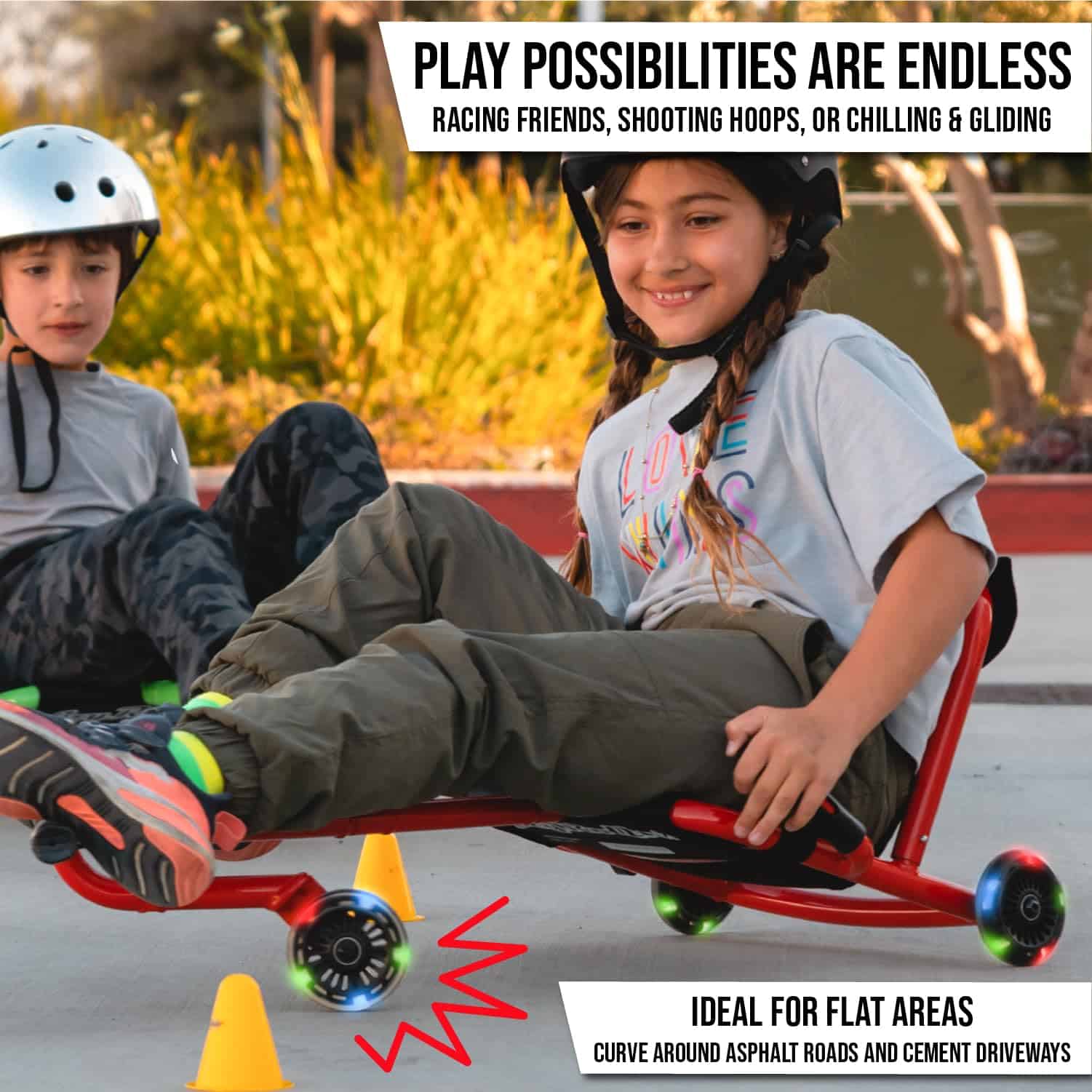 EzyRoller Classic Patineta para Niños Edades 4+ LED Edición - Imagen 6