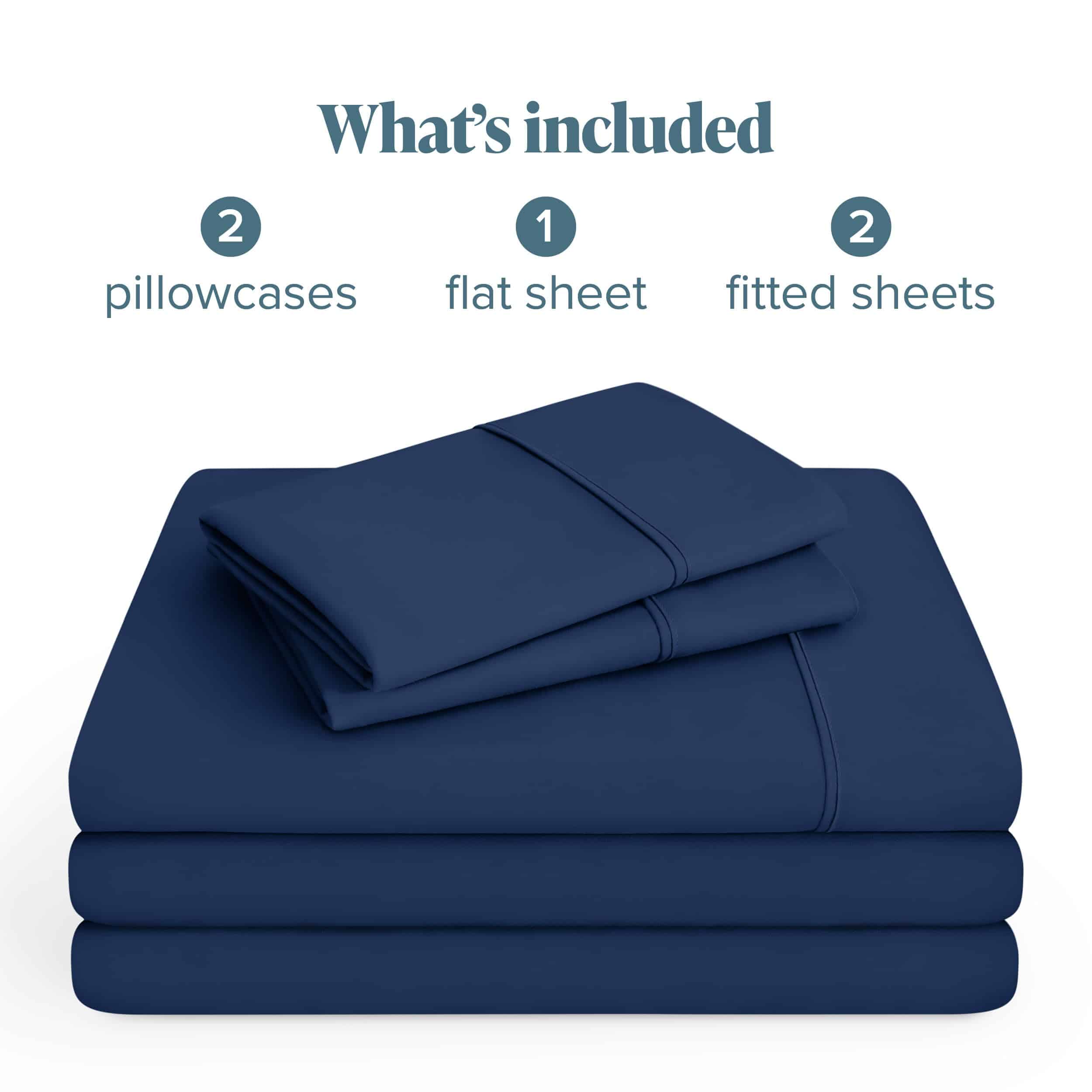 Juego de sábanas divididas California King de Bare Home - - Imagen 10