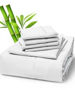 Juego de sábanas de 6 piezas de Sacred -Blanco