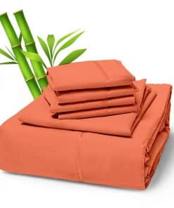 Juego de sábanas de 6 piezas de Sacred -Camellia