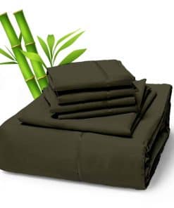 Juego de Sábanas de 6 piezas de Sacred -Dark Olive