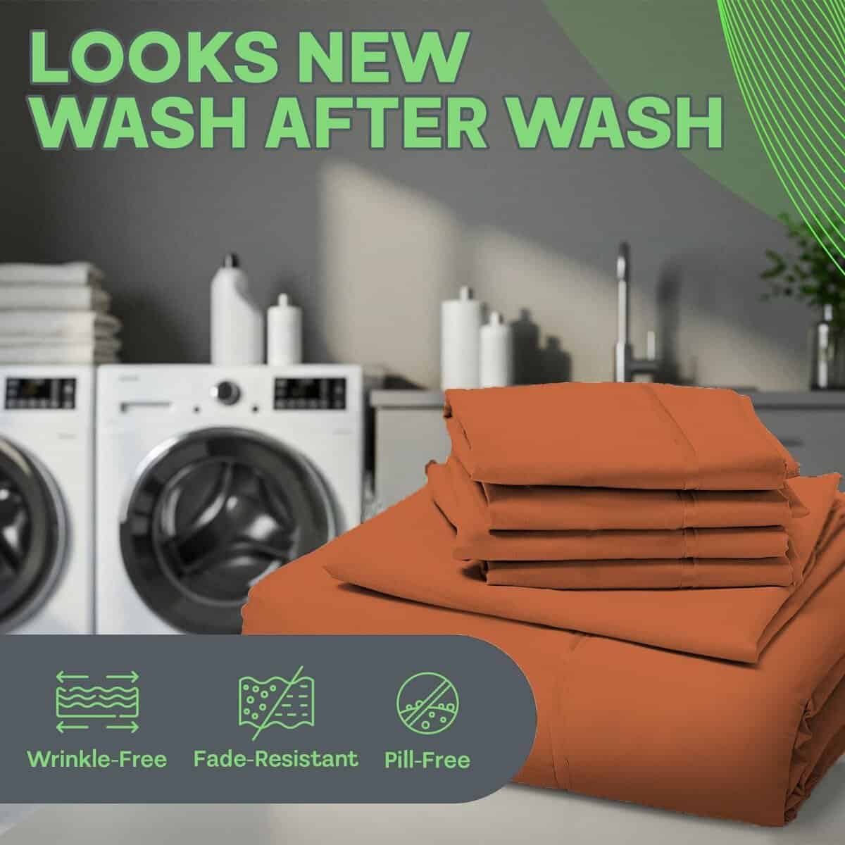 Juego de sábanas Sacred Thread de 6 piezas, hechas de rayón - Imagen 6