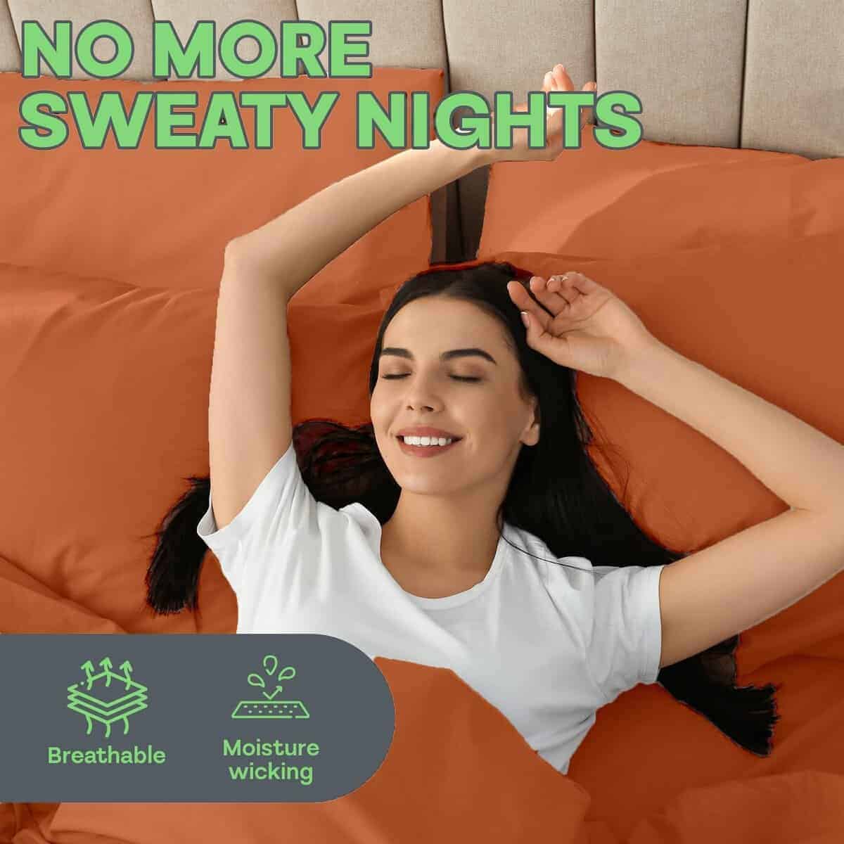 Juego de sábanas Sacred Thread de 6 piezas, hechas de rayón - Imagen 4