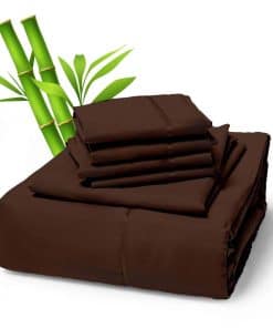 Juego de Sábanas de 6 Piezas de Sacred -Brown