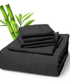 Juego de sábanas de 6 piezas Sacred -Gris Oscuro