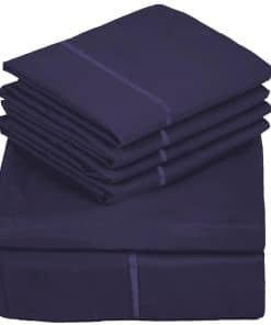 Juego de sábanas Sacred Thread de 6 -Purple