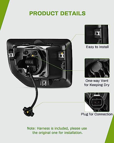 Luces antiniebla LED AUTOSAVER88 compatibles con GMC Sierra - Imagen 6