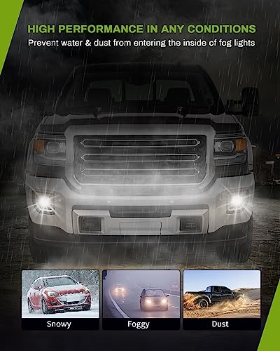 Luces antiniebla LED AUTOSAVER88 compatibles con GMC Sierra - Imagen 3