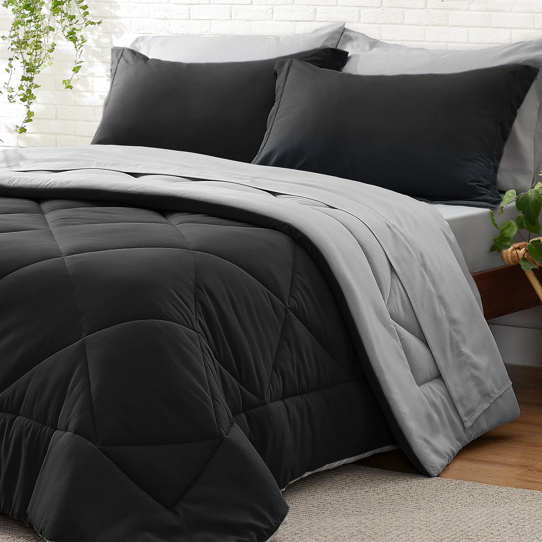 Conjunto de Edredón California King Size 7 Piezas Bed in A