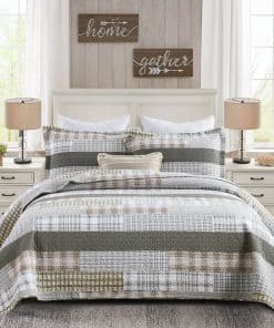 PERHOM Colcha Tamaño Queen - Juego de Colcha Queen de