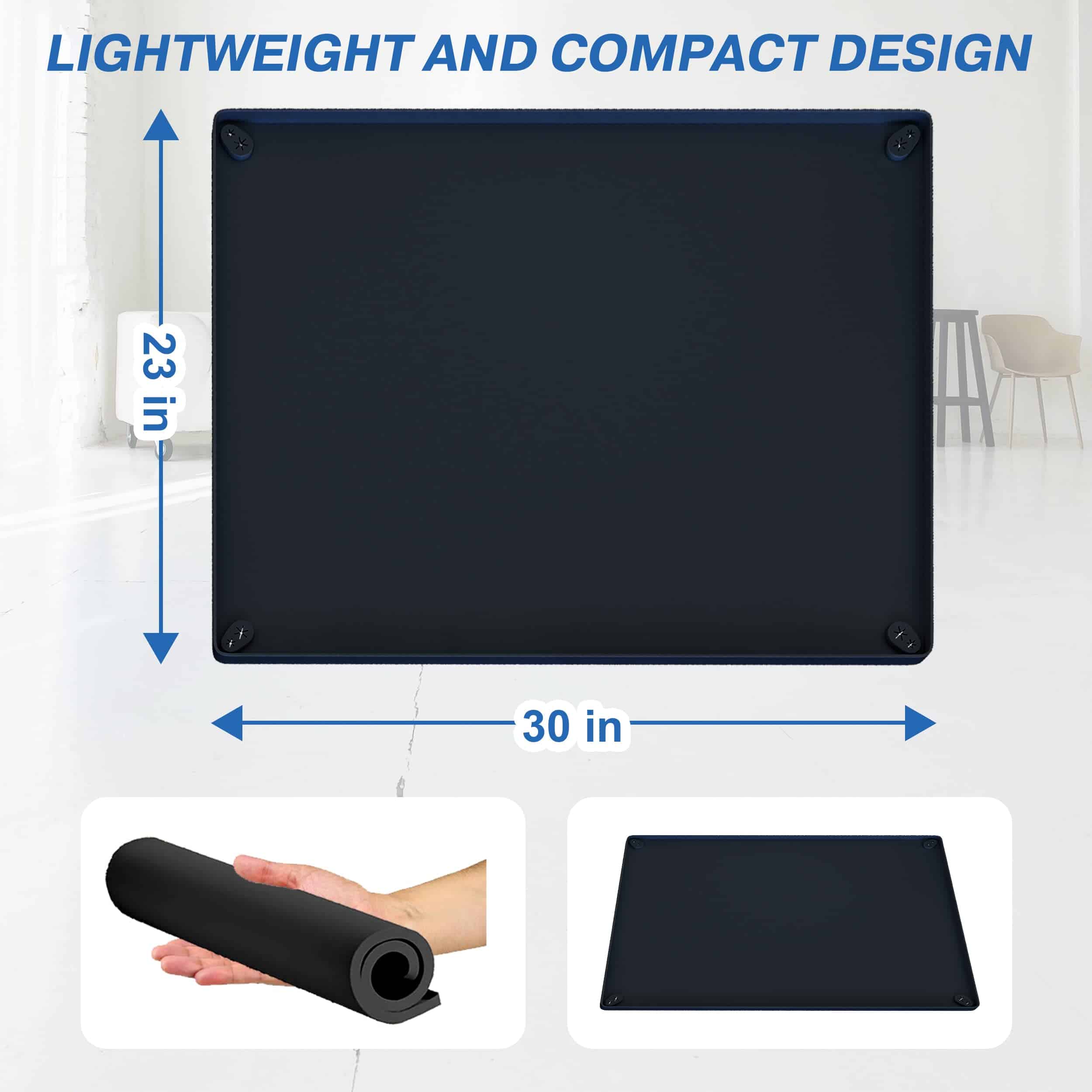 Tapete para Arenero de Gato Skywin Grande Negro – 30x23 - Imagen 5