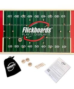 Juego de Mesa de Fútbol de Tablero de Madera Flickboards -