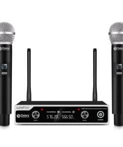 Sistema de Micrófono Inalámbrico D Debra UHF UBR-102 con