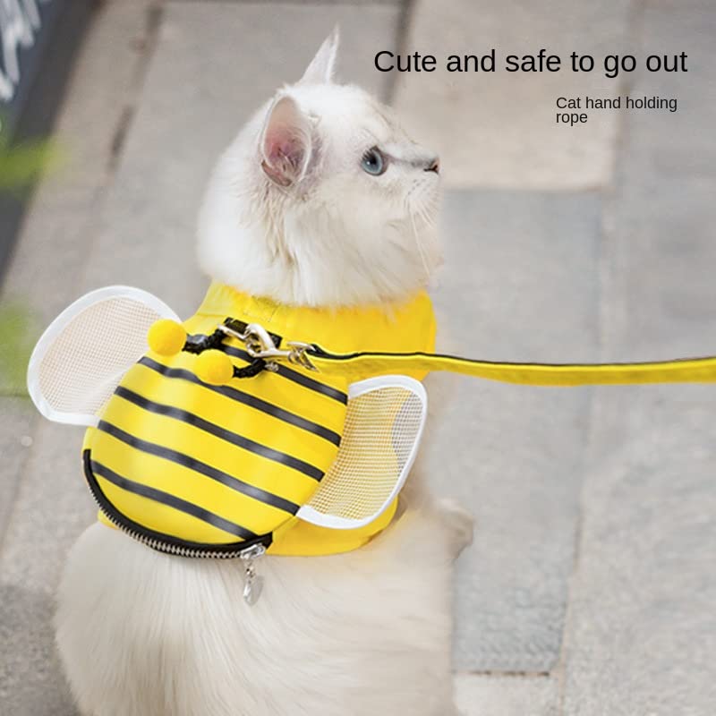 Chaleco de arnés para gato Little Bee cute - Correa - Imagen 5